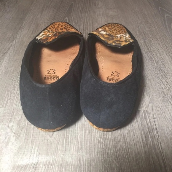 Leopard Print Slide Loafers - Picture 3 of 6